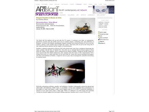 ArtSlant, January 2010
