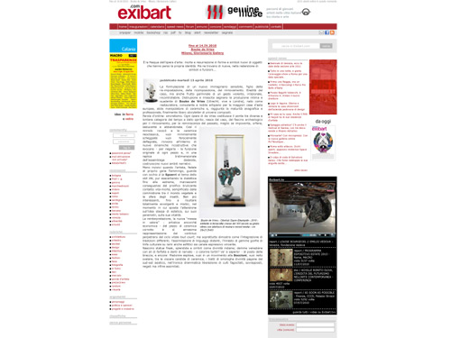 Exibart.com, April 2010
